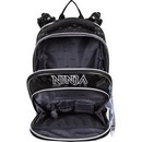 Рюкзак "deVENTE. Premier. Ninja" школьный жесткий 37x28x18 см (17 л) вес 1000 г, 2 отделения на молнии для формата A4, 1 передний карман с органайзером, 2 боковых кармана сеточкой на резинке 7033410