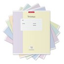Тетрадь 18л. лин., обл. мелов., ErichKrause Optima Blocks ассорти, (в плёнке по 10 шт.) 018010154-58224