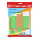 Подставка для книг пластиковая ErichKrause Base, Neon Solid, зеленый с оранжевым 58042