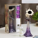 Набор подарочный "Эйфелева башня"(ваза,палочки с декором,свечи,аромамасло),орхидея,Новый год 4355347 4355347    