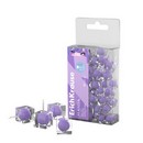 Кнопки силовые ErichKrause Manga, Lilac (в пэт-боксе по 50 шт.) 62057