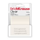 Бумага д/заметок с кл. слоем, пластиковый ErichKrause Clear, 75х75 мм, 50 листов, прозрачный 61636