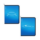 Папка для тетрадей на молнии пластиковая ErichKrause Ice Metallic Cars, A5+, синий, ассорти (в пакете по 4 шт.) 59808