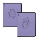 Папка для тетрадей на молнии пластиковая ErichKrause Manga Faces, A4+, фиолетовый, ассорти (в пакете по 4 шт.) 59806