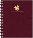 Тетрадь 96л. кл., на гребне "Четырехлистник"  обл .мел. картон 190 г,  4+0, ВД-лак, 4 диз 3350-96