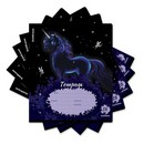 Тетрадь 18л. кл., обл. мелов.,  ErichKrause Black Unicorn, выборочный УФ-лак (в плёнке по 10 шт.)_MIX-PACK 018019154-63272