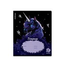 Тетрадь 18л. кл., обл. мелов.,  ErichKrause Black Unicorn, выборочный УФ-лак (в плёнке по 10 шт.)_MIX-PACK 018019154-63272