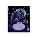 Тетрадь 18л. кл., обл. мелов.,  ErichKrause Black Unicorn, выборочный УФ-лак (в плёнке по 10 шт.)_MIX-PACK 018019154-63272