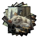 Тетрадь общая ученическая ErichKrause Big City Cats, 48 листов, клетка, глянцевая ламинация_MIX-PACK 048013154-63317