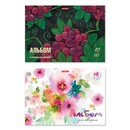 Альбом (комплект 2 шт.) для рисования с бумагой для акварели на клею ErichKrause Juicy Fruits и Цветочная акварель, А4, 10 л (58327, 58569) 010410120-63889