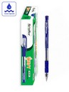 Ручка шар. Flexoffice Wavy, 0.7 мм, синяя  с резиновым грипом FO-045 BLUE