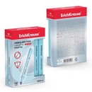 Текстмаркер ErichKrause Visioline V-17 Pastel, цвет чернил голубой (в коробке по 12 шт.) 56022