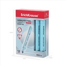 Текстмаркер ErichKrause Visioline V-17 Pastel, цвет чернил голубой (в коробке по 12 шт.) 56022