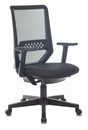Кресло Бюрократ MC-611N черный TW-01 38-418 сетка/ткань крестов. пластик 