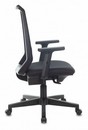 Кресло Бюрократ MC-611N черный TW-01 38-418 сетка/ткань крестов. пластик 