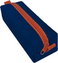 Пенал - косметичка, на молнии 195*60*50, темно-синяя, Пчелка (20) К-921