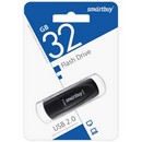 Флешка Smartbuy 032GB3SCK, 32 Гб, USB3.0, чт до 100 Мб/с, зап до 40 Мб/с, черная 10532395 10532395   