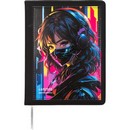 Дневник "deVENTE. Future Girl" универсальный блок, 48 листов, белая бумага 80 г/м?, печать в 1 краску, твердая обложка из искусственной кожи с поролоном, аппликация из искусственной кожи, цветная печать, отстрочка, 1 ляссе 2020542