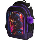 Рюкзак "deVENTE. Ergo. Future Girl" школьный 39x28x20 см (18 л) 600 г, 2 отделения на молнии, одно с уплотненным отделением для ноутбука до 15 дюймов и книг и карманом для учебников, второе с органайзером и карабином для ключей, передний карман на молнии с сетчатым карманом 7033511