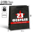 Пакет ламинированный вертикальный «С праздником!», M 26 ? 30 ? 9 см      7112478 7112478    