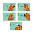 Альбом для рисования на скобе ErichKrause Happy Capy, А4, 24 листа_MIX-PACK 024090110-63438