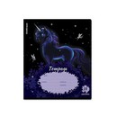 Тетрадь 18л. лин., обл. мелов., "Black Unicorn"  выборочный УФ-лак,  ErichKrause (10/200) 018019154-63273