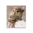 Тетрадь 18л. кл., обл. мелов., "Cake Master",  ErichKrause (10/200) 018010154-63262