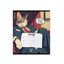 Тетрадь 18л. кл., обл. мелов., "Cat Boss", ErichKrause (10/200) 018010154-63260