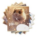 Тетрадь 12л. кл., обл. мелов., "Fluffy", ErichKrause (10/280) 012010154-63248