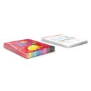 Цветная бумага мелованная односторонняя на клею ErichKrause, Jolly Friends, А4, 10 л.,10 цв., игрушка-набор для дет.творчества 010801380-63620