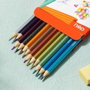 Карандаши 12цв. Deli ColoRun шестигран. дерево, коробка/европод.  EC127-12