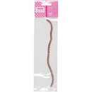 Реснички декоративные deVENTE. DIY из синтетических волокон шириной 5 мм, длина тесьмы 20 см, коричневые, в пластиковом пакете с блистерным подвесом 8001420