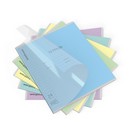 Тетрадь 24л. лин., обл. пластиковая ErichKrause Классика CoverPrо glossy, А5+, MIX-PACK 024015254-64629