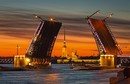 Календарь настенный квартальный 2026г. "Питер. Разводные мосты" 3-х блочный на 3-х гребнях, белая подложка 3120-24