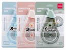 Корректирующая лента 5мм*20м Deli, ассорти, корпус белый блистер EH366