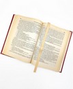 Закладки для книг самоклеящиеся, 8 шт. в упак., 12*376, коричневый/бежевый, ДПС 2987.КБ/8