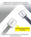 Закладки для книг самоклеящиеся, 8 шт. в упак., 12*376, т.синий/серый, ДПС 2987.СС/8