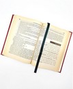 Закладки для книг самоклеящиеся, 8 шт. в упак., 12*376, черный/т.зеленый, ДПС 2987.ЧЗ/8