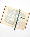 Закладки для книг самоклеящиеся, 8 шт. в упак., 12*376, черный/т.зеленый, ДПС 2987.ЧЗ/8