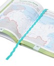 Закладки для книг, самоклеящиеся, 8шт. в упак., 8*376, бирюзовая волна, ДПС 2935/8-118