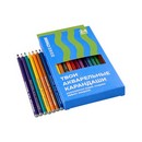 Набор акварельных карандашей Стихия 24 цветов в картонной упаковке ST03005