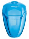 Точилка пластиковая KEYROAD STAR, 1 отверстие с контейнером, ассорти, дисплей KR970972