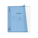 Тетрадь 12л. кл., обл. пластиковая ErichKrause Классика CoverPro matt, Dream, А5+, MIX-PACK 64755