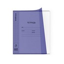 Тетрадь 24л. кл., обл. пластиковая ErichKrause Классика CoverPro matt, Pulse, А5+, MIX-PACK 64761