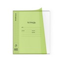 Тетрадь 24л. кл., обл. пластиковая ErichKrause Классика CoverPro matt, Pulse, А5+, MIX-PACK 64761