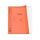 Тетрадь 24л. кл., обл. пластиковая ErichKrause Классика CoverPro matt, Pulse, А5+, MIX-PACK 64761