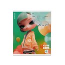 Тетрадь 12л. кл., обл. мелов., "Bubble Girl" выборочный УФ-лак , ErichKrause 64826