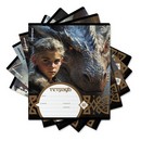 Тетрадь 18л. кл., обл. мелов., Dragon Quest, ErichKrause (10/200) 64838