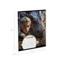 Тетрадь 18л. кл., обл. мелов., "Dragon Quest", ErichKrause (10/200) 64838