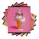 Тетрадь 48л. кл., обл. мелов., "Glow Food" матовая ламинация+выборочный УФ-лак_MIX-PACK, ErichKrause (5/100) 65555